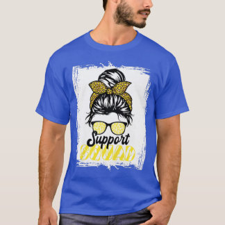 Support Squad I Gold Awareness Ribbon I Childhood T-shirt