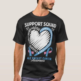 Support Squad I MBC Carcinoma I Mannelijke borstka T-shirt