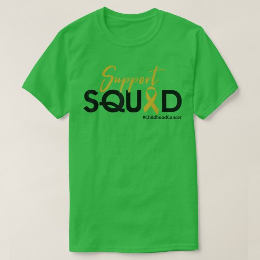 Support Squad - Kinderkankervoorlichting 3597 T-shirt (Design voorkant)