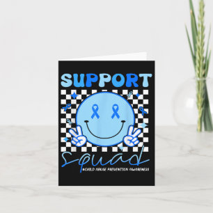 Support Squad Kindermishandeling Preventie Bewustz Kaart