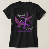 Support Squad Lewy Body Dementia Bewustheid T-shirt (Design voorkant)
