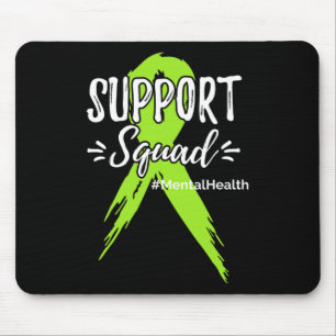 Support Squad Mental Health Awareness Lime Green R Muismat