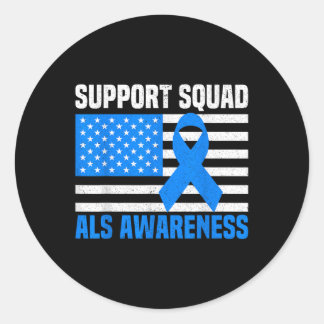 Support Squad ook bewustmakingsmaand Amerikaanse F Ronde Sticker