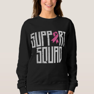 Support Squad Pink Ribbon Family Breast Cancer Awa Trui