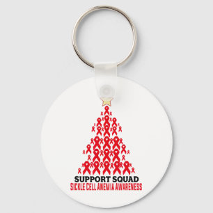 Support Squad Sikkelcelanemie Awareness Tree RI Sleutelhanger