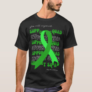 Support Squad Stamcel Onderzoek Awareness Ribbon T-shirt