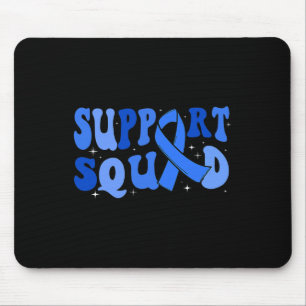 Support Squad Type 1 Diabetes Awareness T1D Blue R Muismat