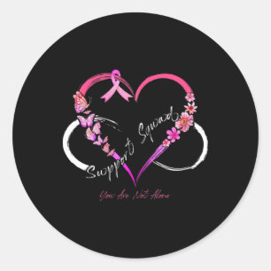 Support Squad U bent niet alleen borstkanker in de Ronde Sticker