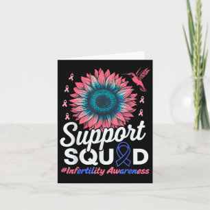 Support Squad Zonnebloem Warrior Onvruchtbaarheid Kaart