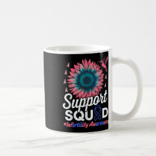 Support Squad Zonnebloem Warrior Onvruchtbaarheid Koffiemok