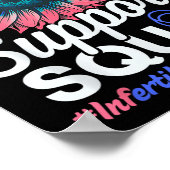 Support Squad Zonnebloem Warrior Onvruchtbaarheid  Poster (Hoek)