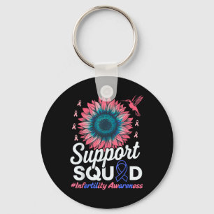 Support Squad Zonnebloem Warrior Onvruchtbaarheid Sleutelhanger