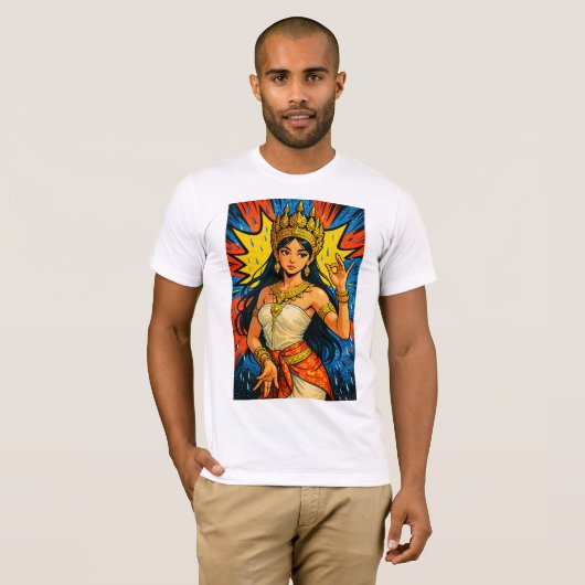 Support Us Apsara Tshirt (Devant entier)