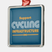 Support voor fietsinfrastructuur metalen ornament (Links)