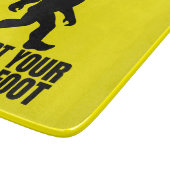 Support voor je lokale Bigfoot Funny Bigfoot Lover Snijplank (Hoek)