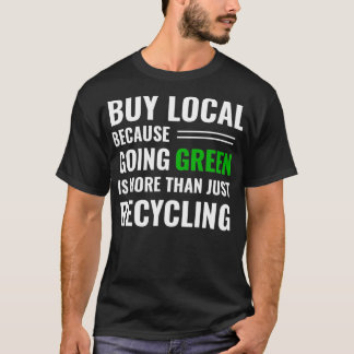 Support voor lokale bedrijven die T-shirt recyclen