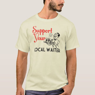 Support voor lokale wachtwoorden t-shirt