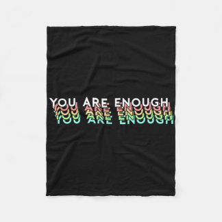 Support voor psychische gezondheid U bent Enou Fleece Deken