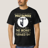 Support voor uw danseres Funny Lineman T-shirt (Voorkant)