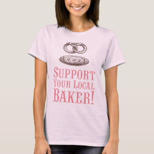 Support voor uw lokale biologische T-shirt