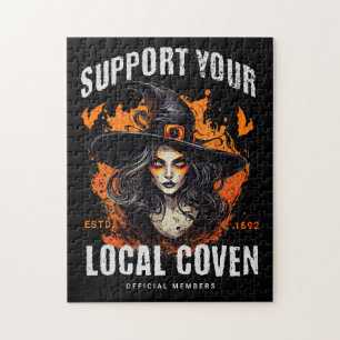 Support voor uw lokale coven legpuzzel