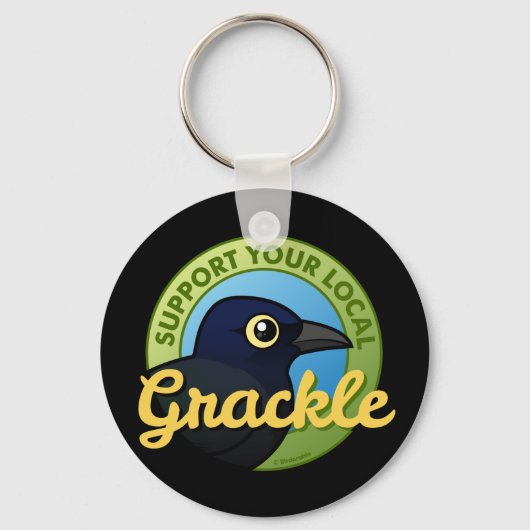 Support voor uw lokale rackle sleutelhanger (Voorkant)