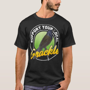 Support voor uw lokale vogelreserver voor rackle B T-shirt