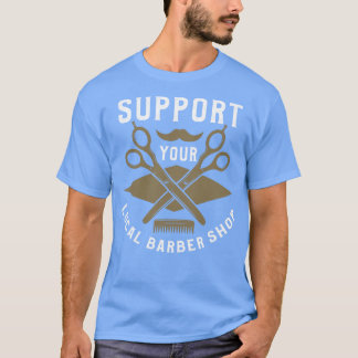 Support voor uw lokale winkelwinkel t-shirt