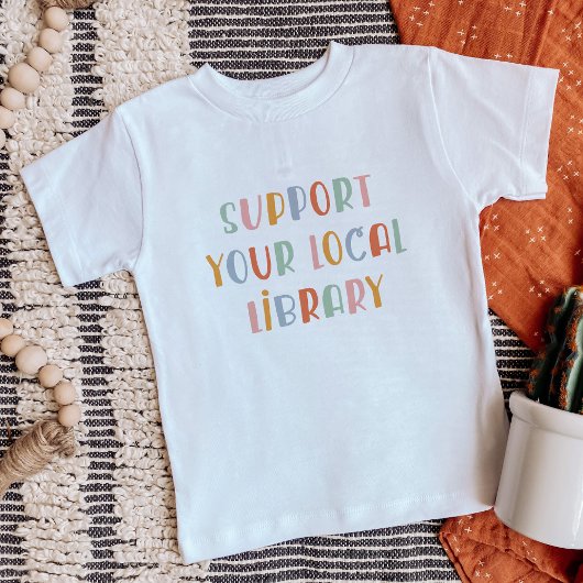 Support Your Local Library Romper