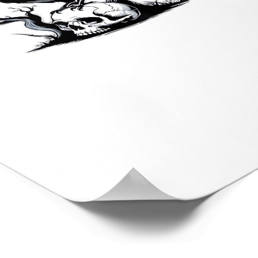 Support Your Local Murder Classic Design Poster (Hoek)