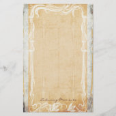 Supportant moments - papeterie de Nouveau d'art (Devant)