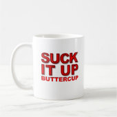 Supporte-le, Bouton-d'or Mug Drôle (Gauche)