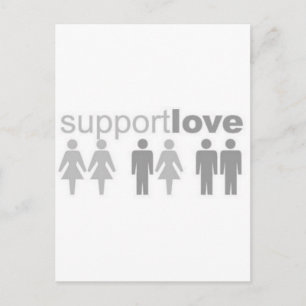 supportliefde briefkaart