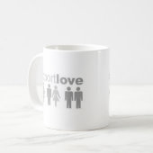 supportliefde koffiemok (Voorkant links)