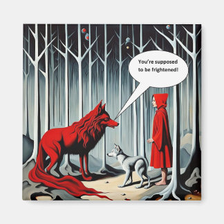 Supposed to be frightened magneet