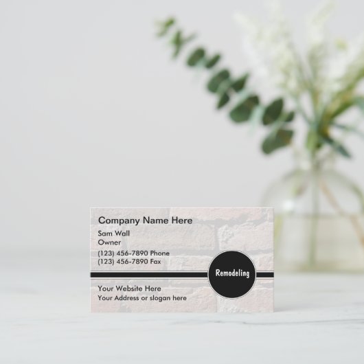 Suppression des Cartes de visite (Debout devant)