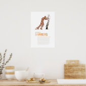 Supprimer les obstacles : Poster du principe de du (Cuisine)