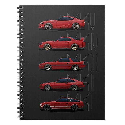 Supra Generations Notitieboek (Voorkant)