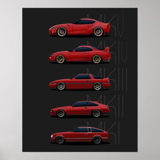 Supra Generations Poster (Voorkant)