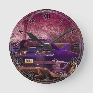 Supra Photography Clock Ronde Klok