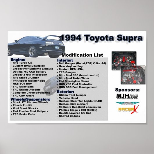 supra poster (Voorkant)