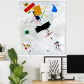 Suprematism (abstracte kunst) ~ poster (Thuiskantoor)