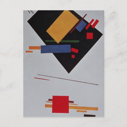 Suprematist Composition, 1915 Briefkaart (Voorkant)