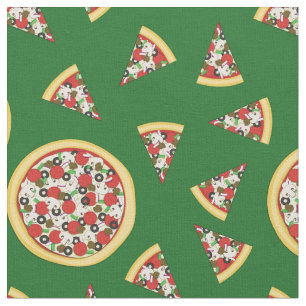 Supreme Combo Pizza Cute Food Kinderen Stof
