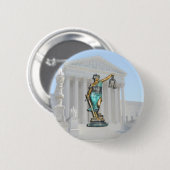 SUPREME-CT-LADY-JUSTITIE RONDE BUTTON 5,7 CM (Voorkant /achterkant)