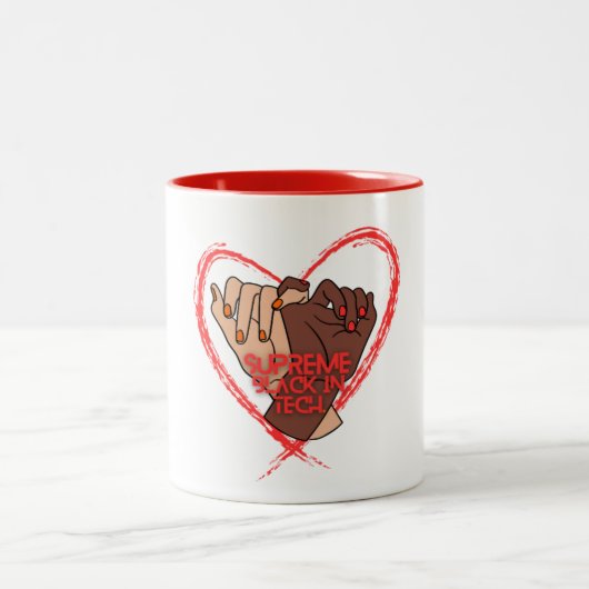 Suprême Noir dans la Mug Café Tech (Centre)