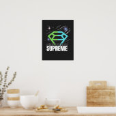 supreme wandkunst ontwerp poster (Keuken)