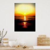 SupremeBeachsunrise Poster (Keuken)