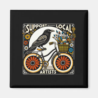 Suprt Local Artists  Magneet