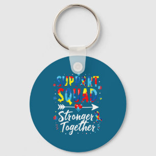 Suprt Squad Asperger Syndroom Bewustzijn Sleutelhanger